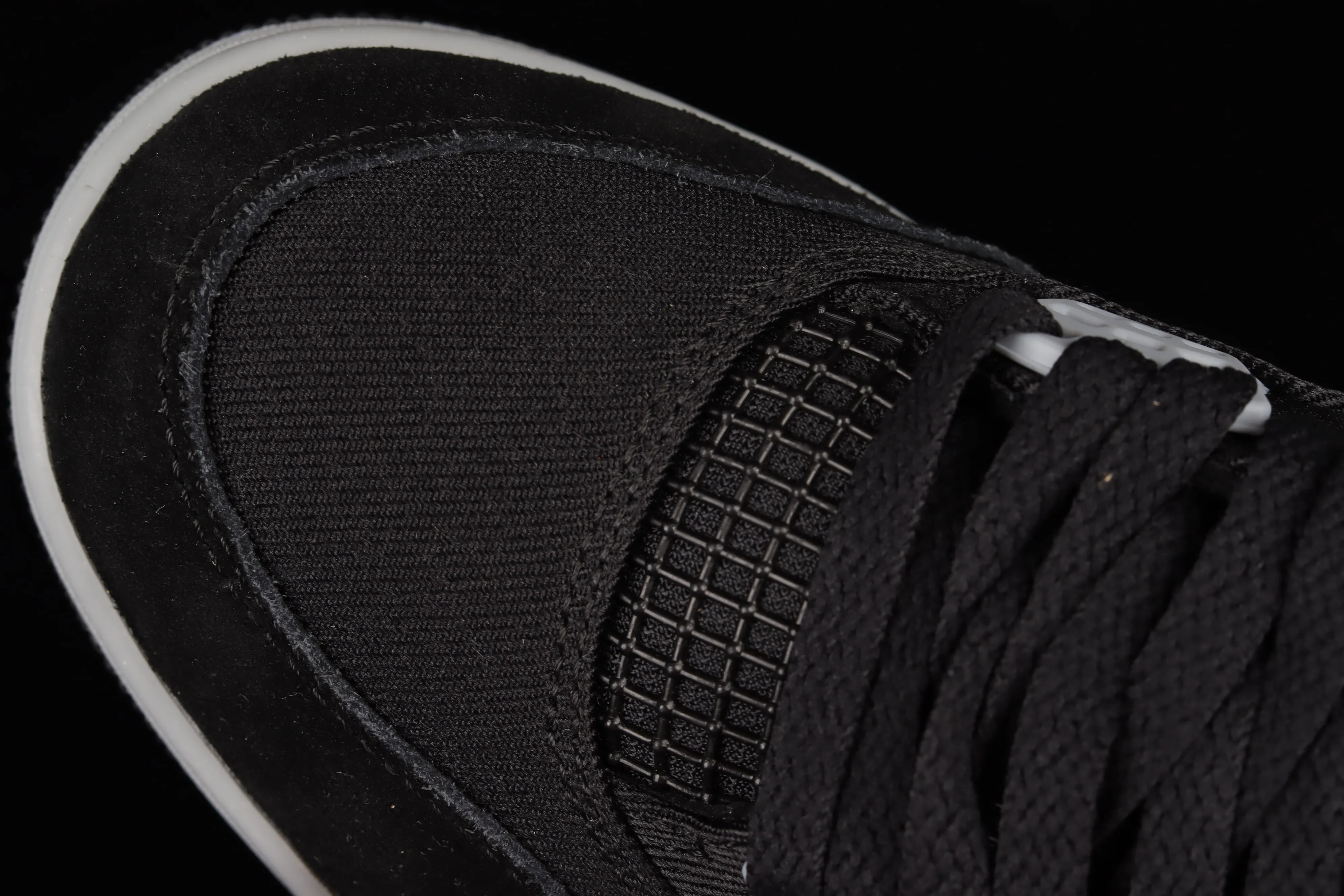 All categories Air Jordan Jordan series basketball shoes Air Jordan 4 L version Air Jordan 4 Retro "Olive Canvas" AJ4 Joe 4 black and gray denim DH7138-006